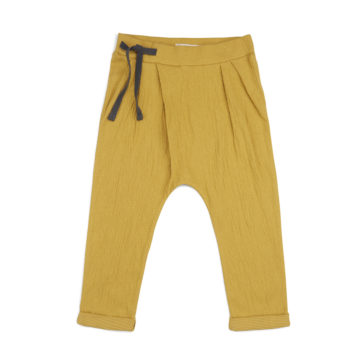 Phil and Phae Pleated Harem Pants Dusty Yellow - Last one 2Y