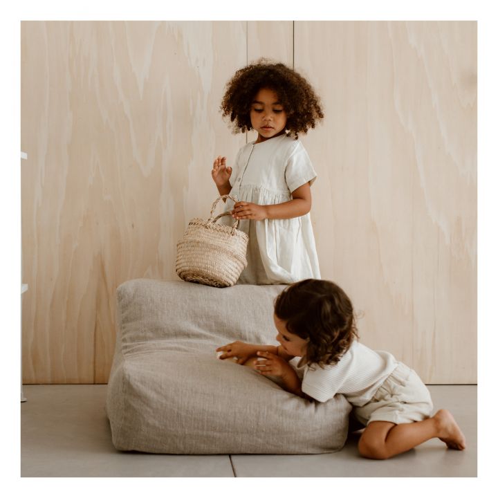 Maison Baba Fauteuil - Pouf BABA LOVE Natural Linen